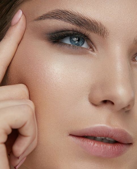 Browlift and brow contouring
